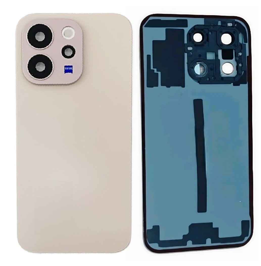 Compatible Replacement Vivo V70 Elite 5G Back Panel Battery Cover Replacement – Red, Black & Gold Color: GOLD